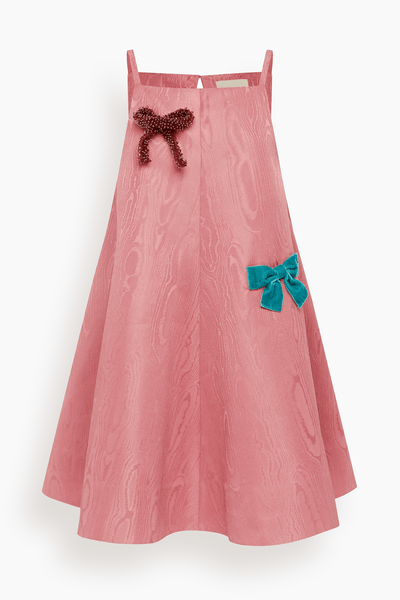 Valentina Mini Dress in Blush