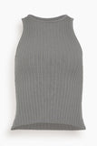 Solid & Striped Tops Varena Tank in Smoke Solid & Striped Varena Tank in Smoke