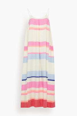 Nia Slip Dress in Desita Pink