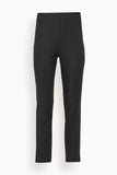 Rohe Pants Cigarette Leg Trousers in Black