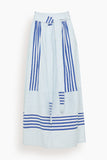 Lemlem Tola Skirt in Shemizi Blue