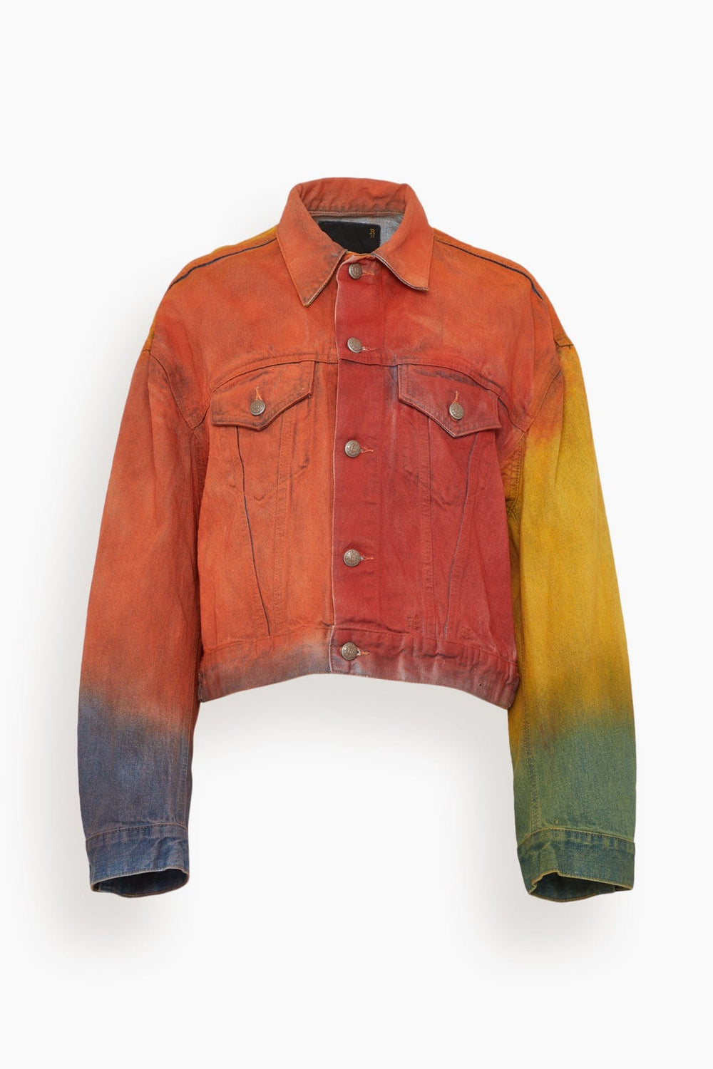 VITELLI Multicolor Doomboh Trucker Jacket