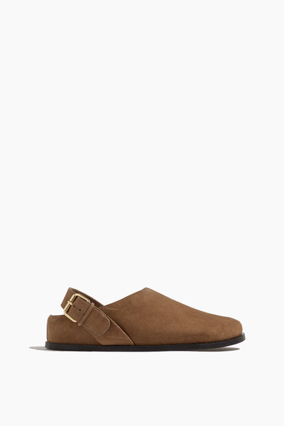 Louis Clog in Caribou Suede