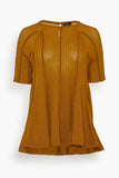 Proenza Schouler Tavia Top in Olive