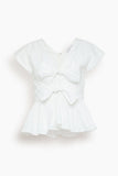 Hunter Bell Everly Top in White