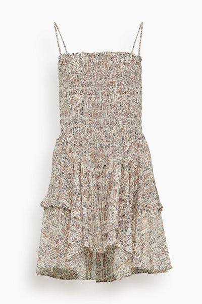 Anka Dress in Ecru