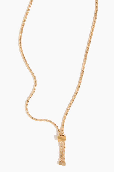 Bolo Tie in Yellow Gold
