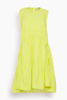Camden Tunic Dress in Yellow