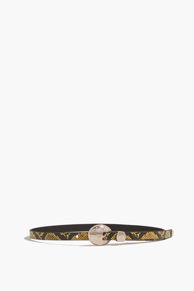 Cowboy Waist Belt in Yellow Multi