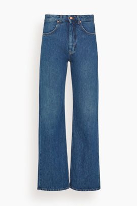 Ease Organic Cotton Denim Jean in Mid Blue