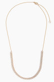 Dana Rebecca Necklaces Ava Bea Tennis Necklace in Yellow Gold Dana Rebecca Ava Bea Tennis Necklace in Yellow Gold | Hampden Clothing