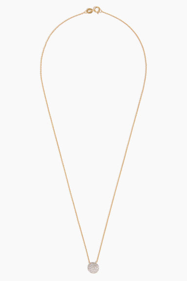 Dana Rebecca Necklaces Lauren Joy Medium Disc Necklace in 14k Yellow Gold Dana Rebecca Lauren Joy Medium Disc Necklace in 14k Yellow Gold