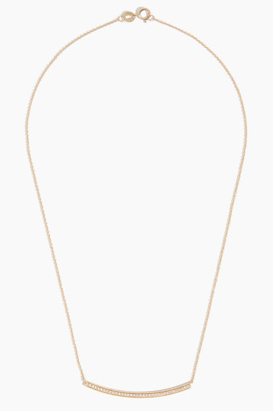 Dana Rebecca Necklaces Sylvie Rose Long Bar Necklace in 14k Yellow Gold Dana Rebecca Sylvie Rose Long Bar Necklace in 14k Yellow Gold