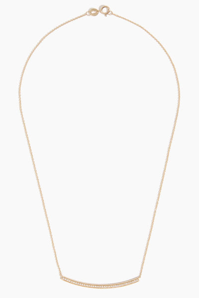 Dana Rebecca Necklaces Sylvie Rose Long Bar Necklace in 14k Yellow Gold Dana Rebecca Sylvie Rose Long Bar Necklace in 14k Yellow Gold