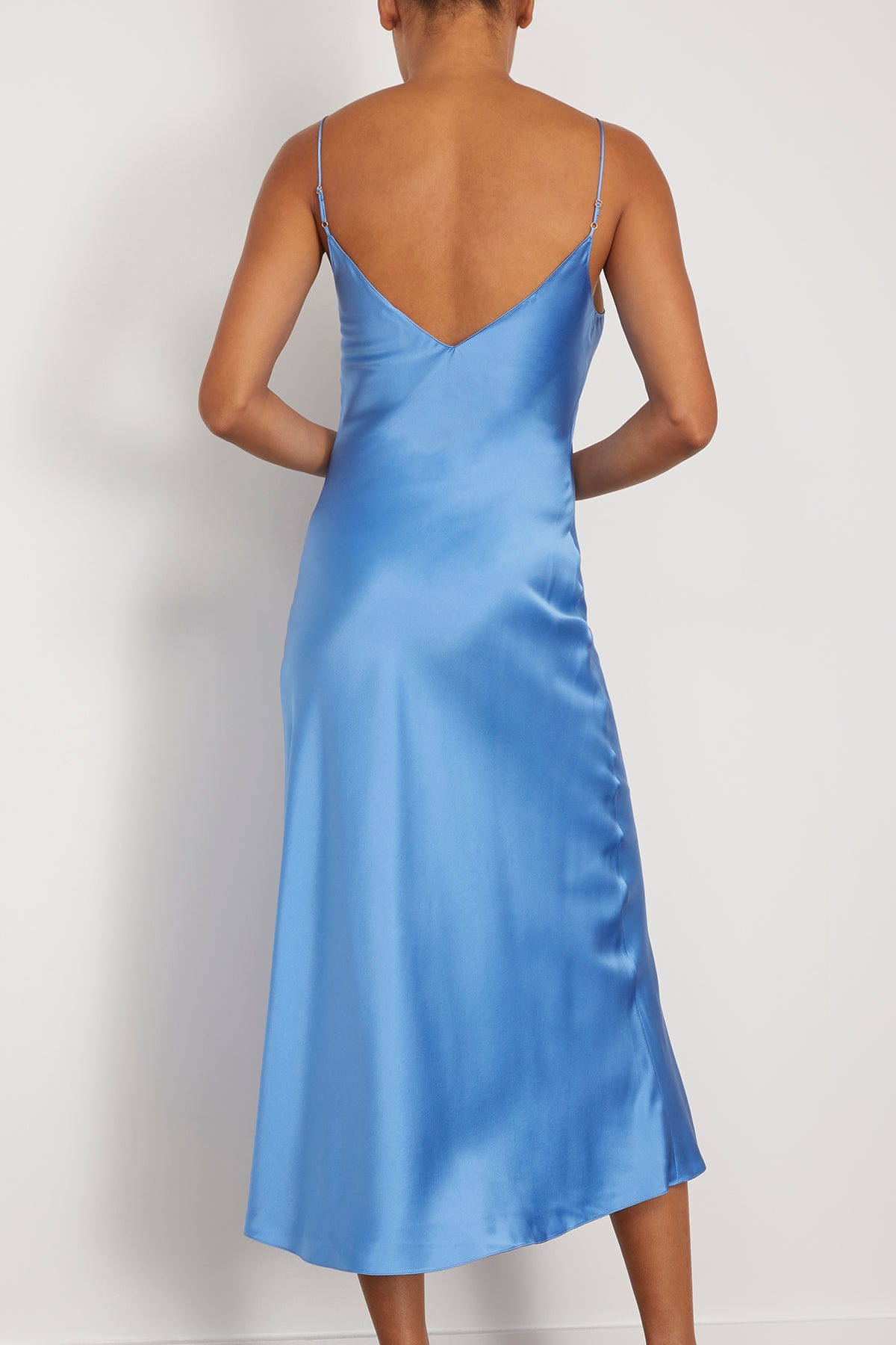Dannijo Slip Dresses Midi Bias Slip Dress in Cornflower Blue Dannijo Midi Bias Slip Dress in Cornflower Blue