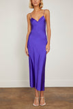 Dannijo Slip Dresses Midi Bias Slip Dress in Ultraviolet Dannijo Midi Bias Slip Dress in Ultraviolet