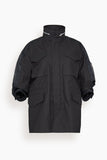 Sacai Cotton Weather Jacket in Black