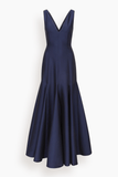 Bernadette Aurelia Dress in Midnight Blue