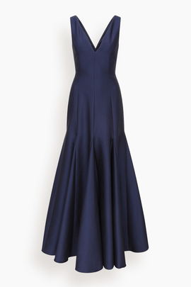 Aurelia Dress in Midnight Blue