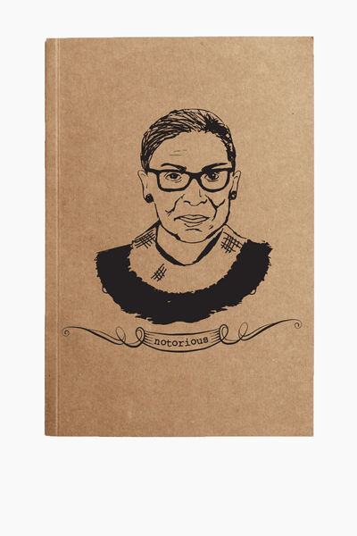 Notorious RBG Kraft Notebook