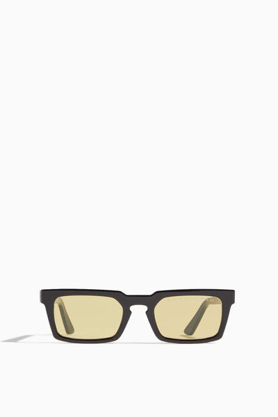 Type 02 Low Sunglasses in Black/Yellow