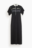 Cotton Jersey Dress in Black