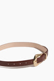 Dehanche Colette Belt in Mahogany/Pale Gold