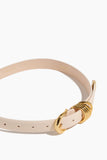 Dehanche Belts Hollyhock Belt in Ivory/Gold Dehanche Hollyhock Belt in Ivory/Gold