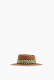Destree Hats Gerhard Felt Hat in Beige/Green Destree Gerhard Felt Hat in Beige/Green