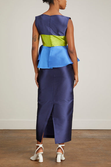 Destree Cocktail Dresses Cy Dress in Marine/Anis/Cobalt Destree Cy Dress in Marine/Anis/Cobalt