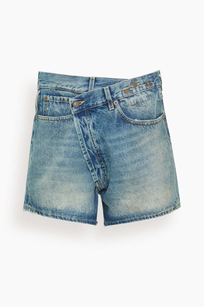 Crossover Short in Bain Blue