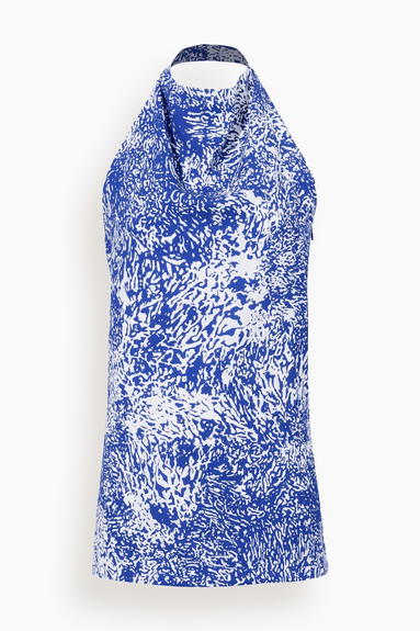 Proenza Schouler Tops Theda Top in Cobalt Multi Proenza Schouler Theda Top in Cobalt Multi