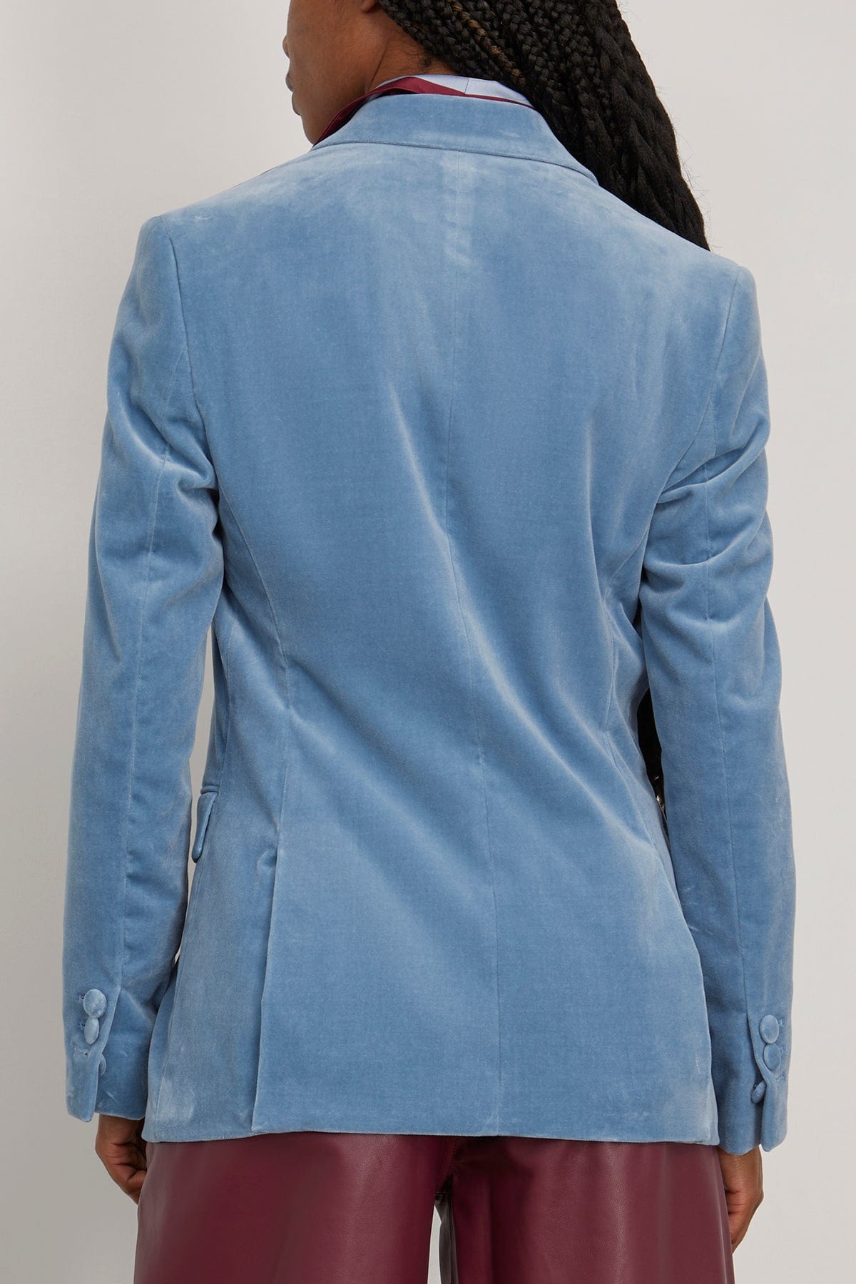 Dorothee Schumacher Jackets Elegance Softness Jacket in Shaded Blue Dorothee Schumacher Elegance Softness Jacket in Shaded Blue