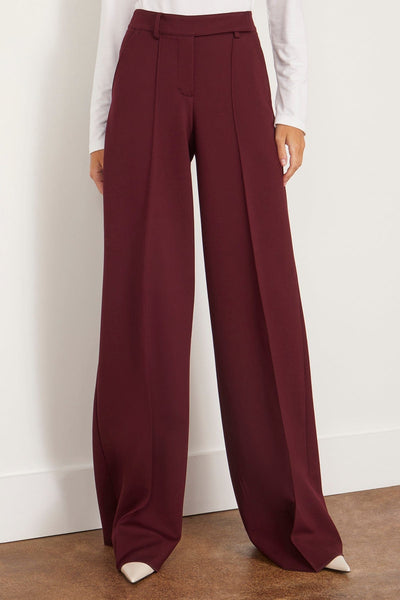 Dorothee Schumacher Pants Emotional Essence Pants in Dark Burgundy Dorothee Schumacher Emotional Essence Pants in Dark Burgundy