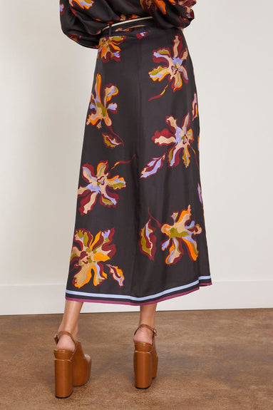 Dorothee Schumacher Skirts Floral Seductive Skirt in Flame All Over Print Dorothee Schumacher Floral Seductive Skirt in Flame All Over Print