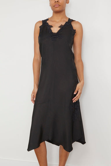 Dorothee Schumacher Slip Dresses Sensual Coolness Dress in Pure Black Dorothee Schumacher Sensual Coolness Dress in Pure Black