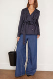 Dorothee Schumacher Jackets Trench It Up Jacket in Blue Night Dorothee Schumacher Trench It Up Jacket in Blue Night