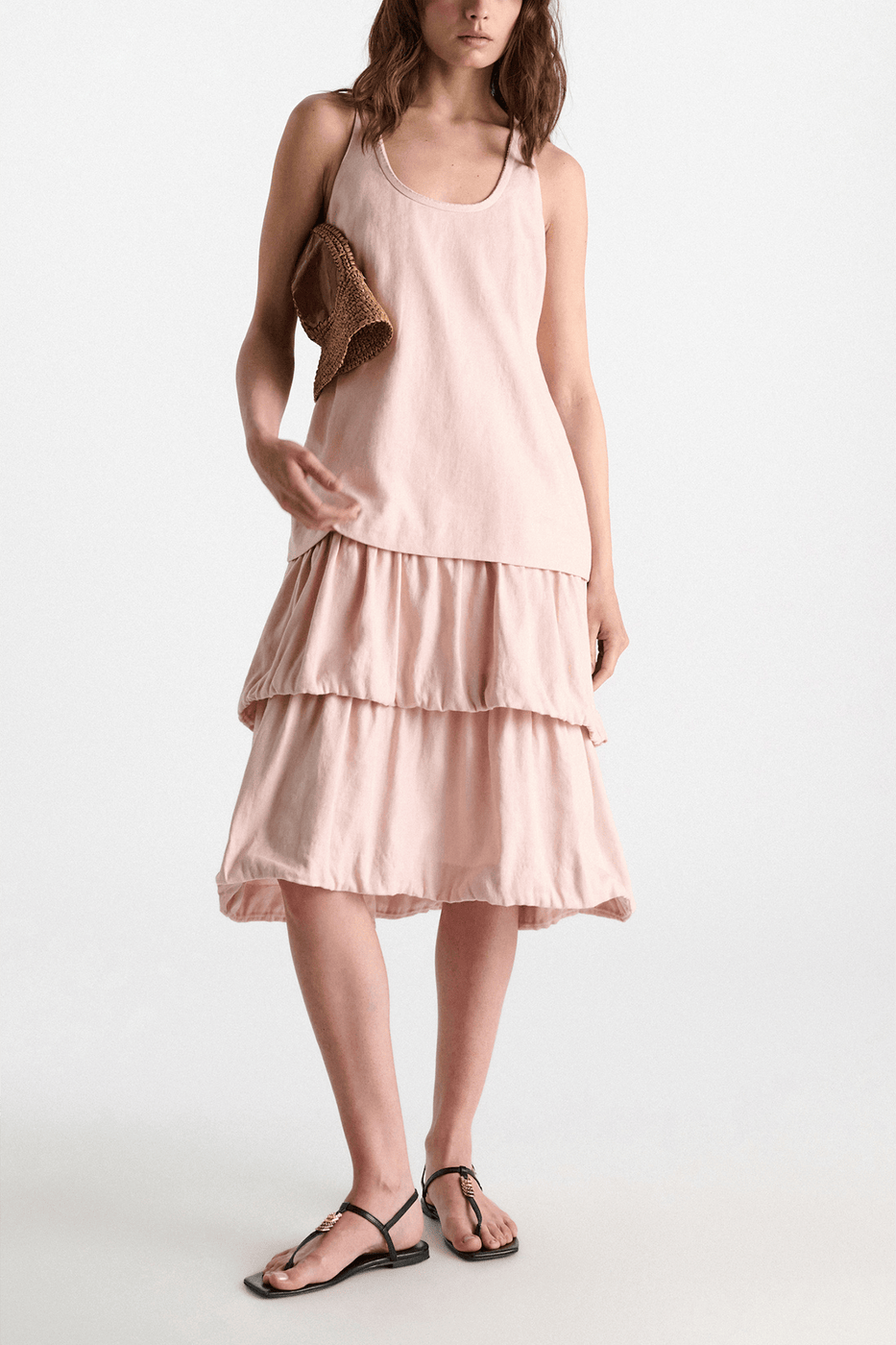 Dorothee Schumacher Casual Sophistication Dress in Powder