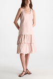 Dorothee Schumacher Casual Sophistication Dress in Powder
