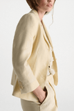 Dorothee Schumacher Casual Sophistication Jacket in Champagne