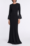 Dorothee Schumacher Cloudy Allure Dress in Pure Black