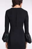 Dorothee Schumacher Cloudy Allure Dress in Pure Black