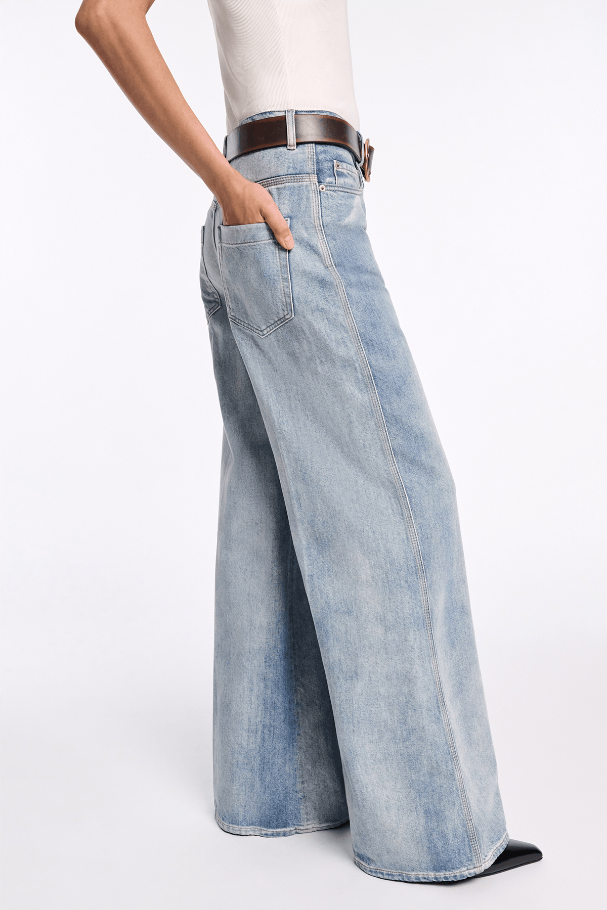Dorothee Schumacher Denim Love Pants in Vintage Blue