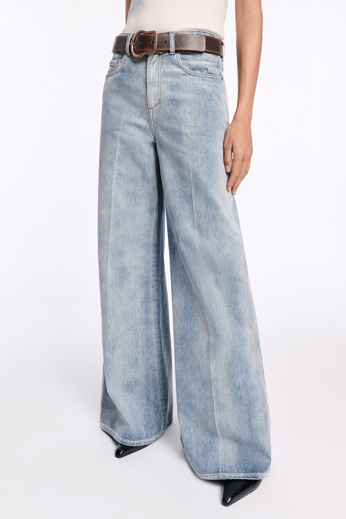 Dorothee Schumacher Denim Love Pants in Vintage Blue