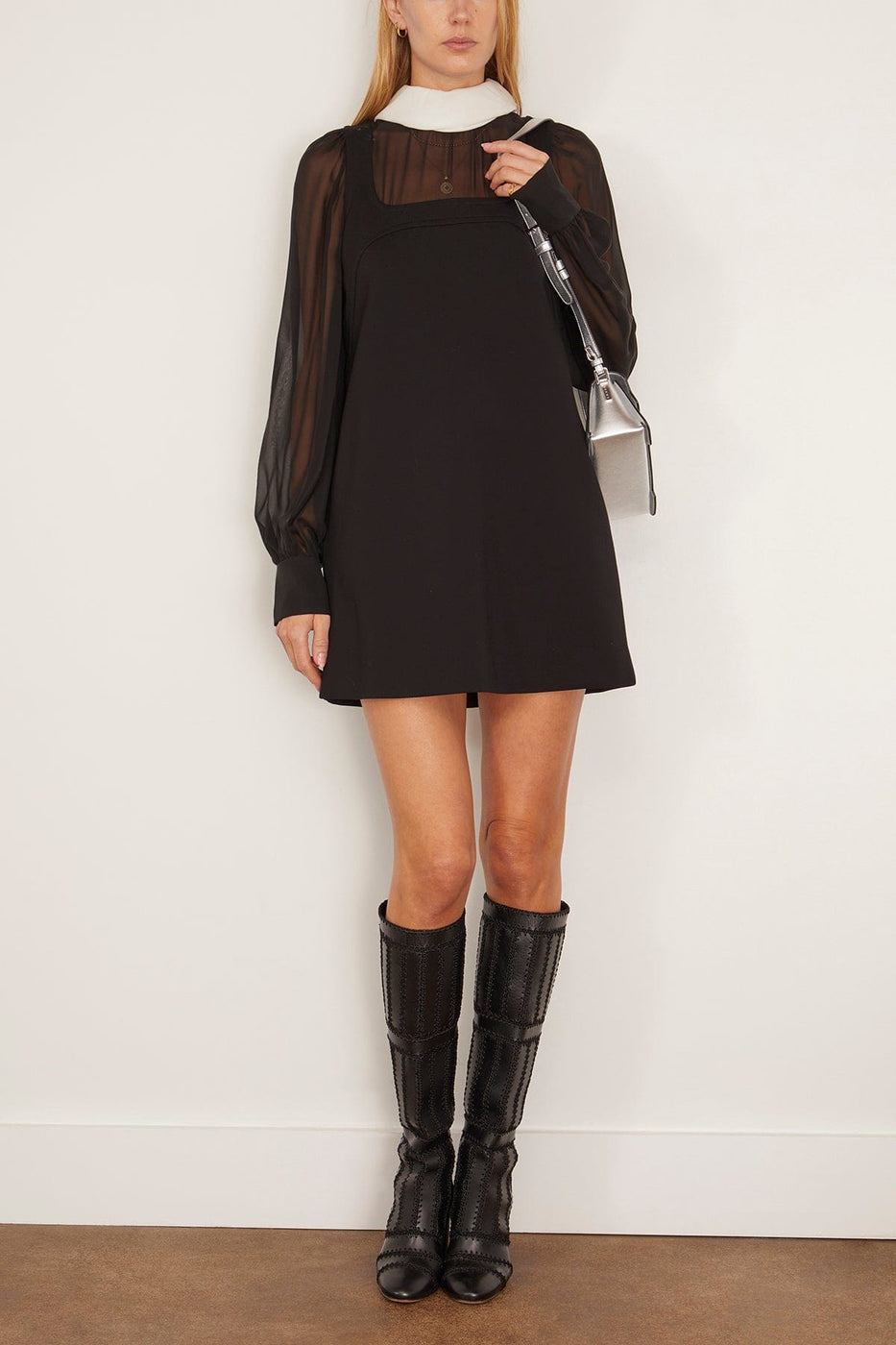 Dorothee Schumacher Emotional Essence Dress in Pure Black
