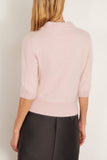 Dorothee Schumacher Fluffy Statement Pullover in Candy Rose