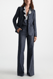 Dorothee Schumacher Fluid Denim Pants in Denim Blue