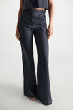 Dorothee Schumacher Fluid Denim Pants in Denim Blue