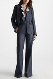 Dorothee Schumacher Fluid Denim Top in Denim Blue
