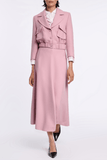 Dorothee Schumacher Layered Coolness Jacket in Lilac